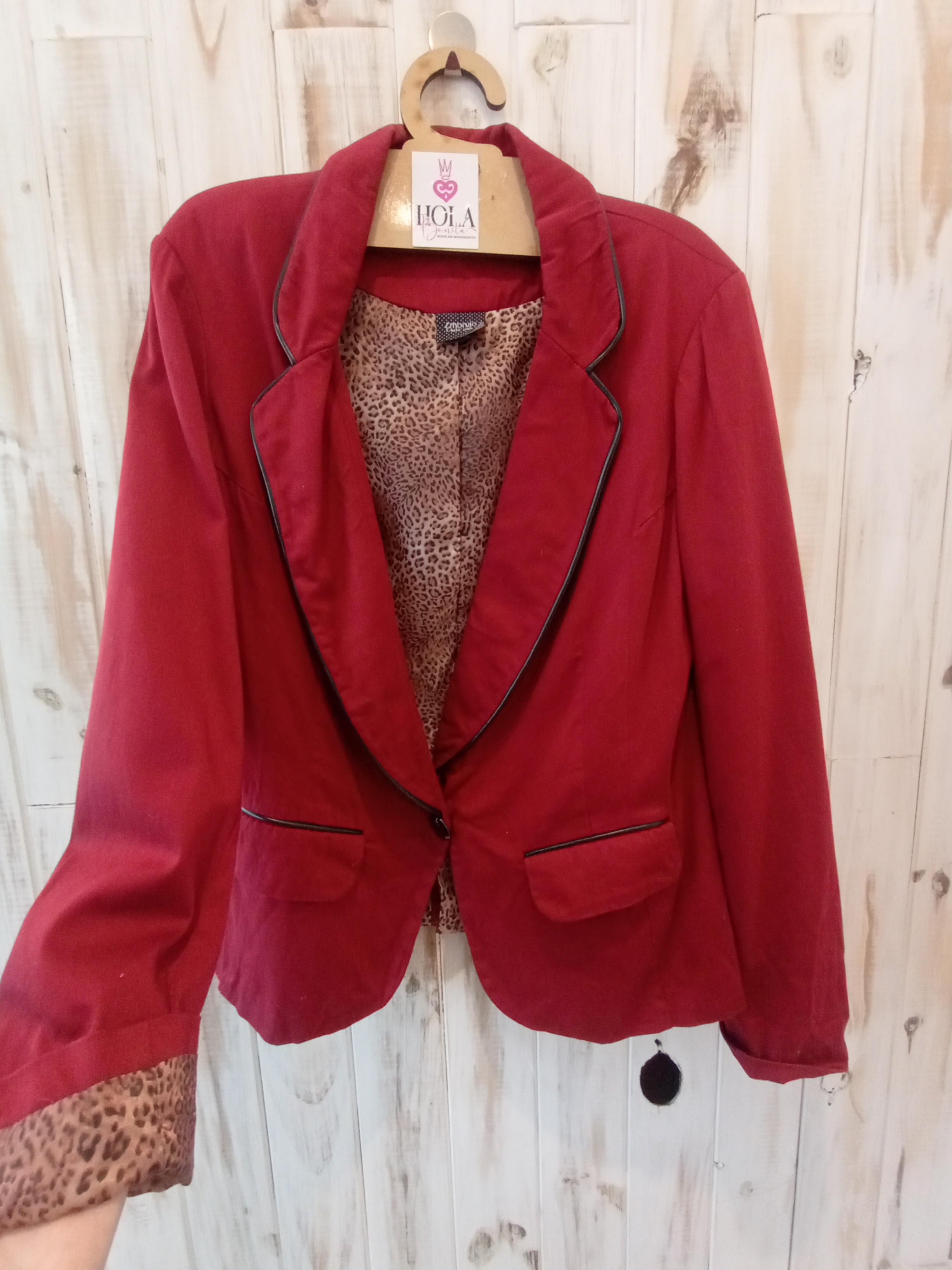 BLAZER BORDO