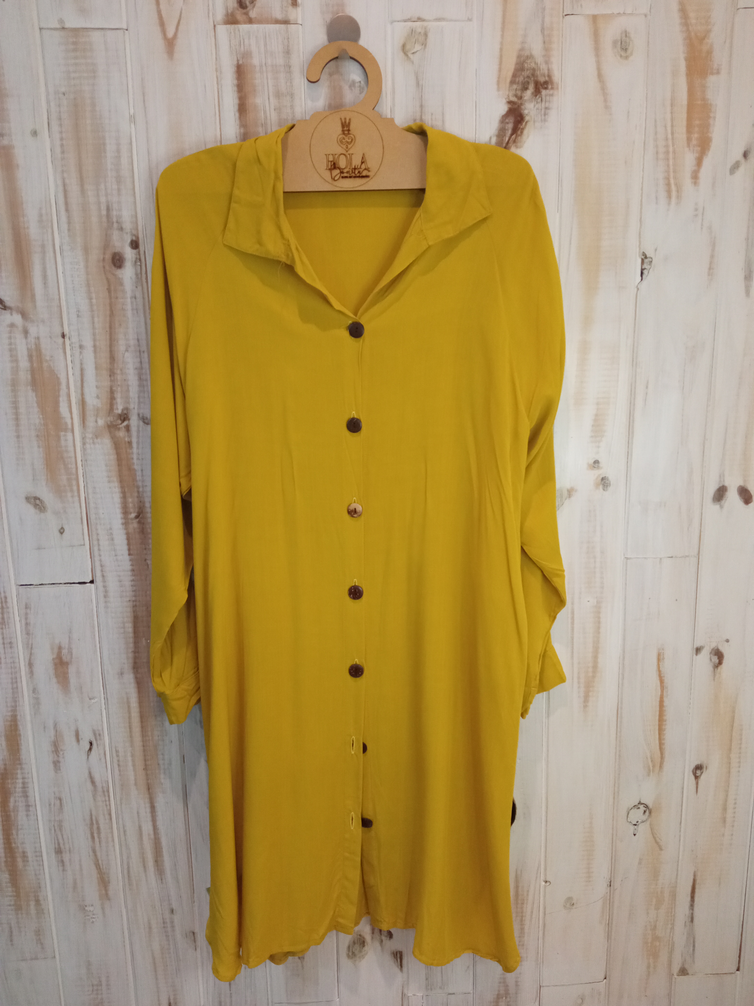 VESTIDO CAMISERO